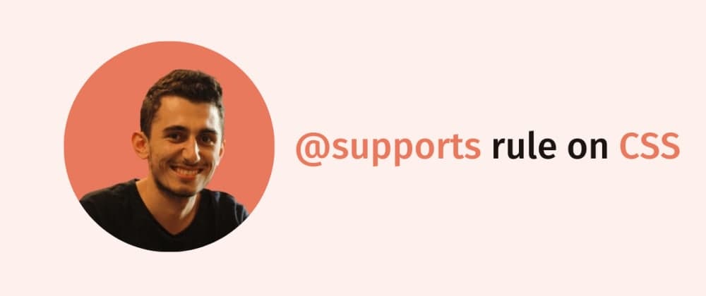 @supports rule on CSS